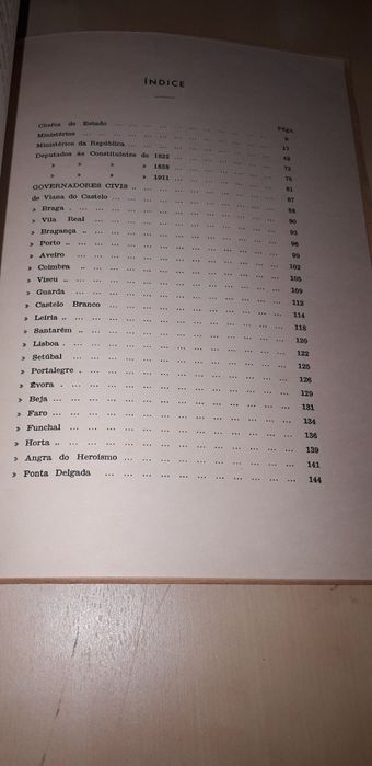 Governantes de Portugal desde 1820 até ao Dr. Salazar - António M. P.