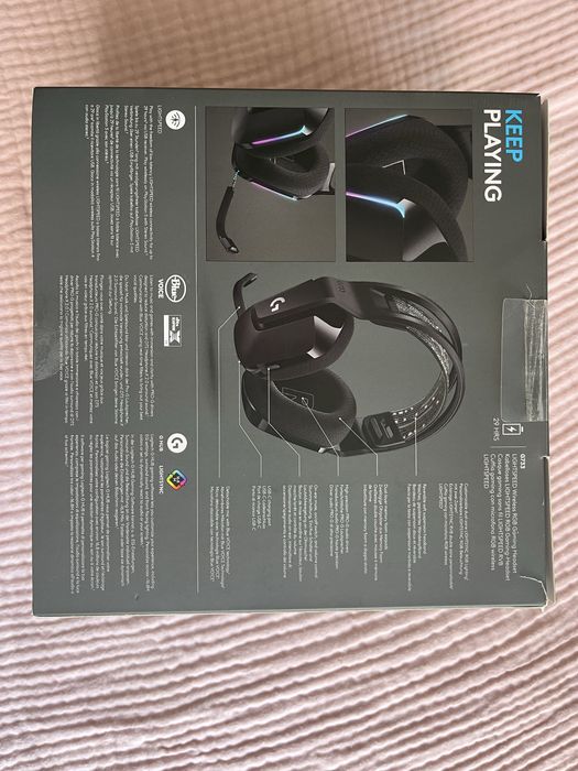 Auscultadores Wireless Logitech G733 Black (Como Novos / Caixa Original)