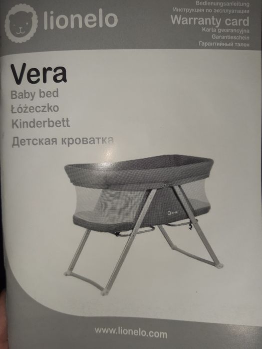 Łóżeczko/kołyska lionelo vera