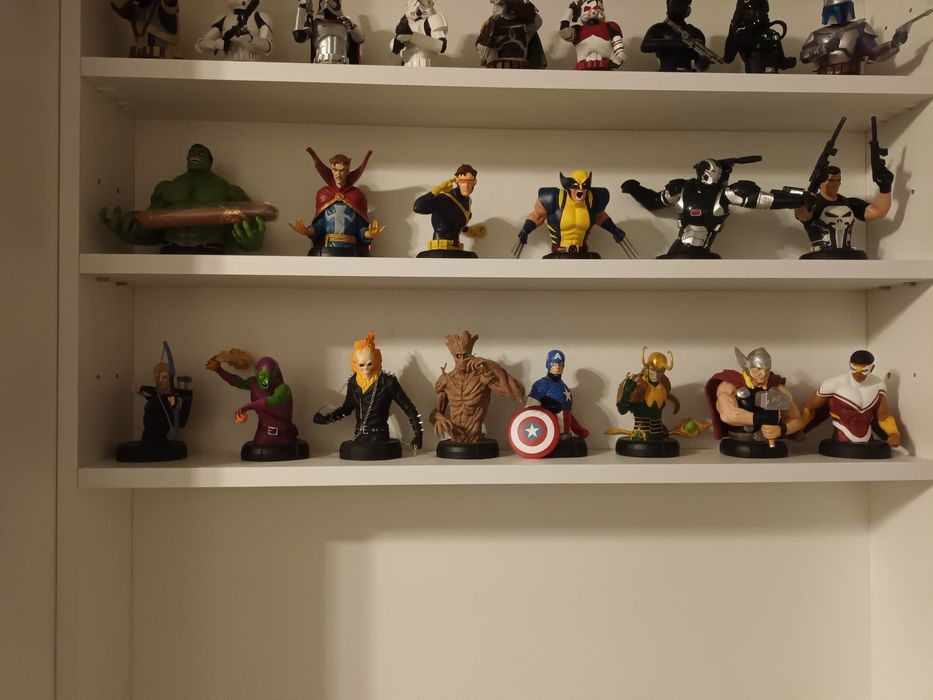 Estatuas marvel e star wars