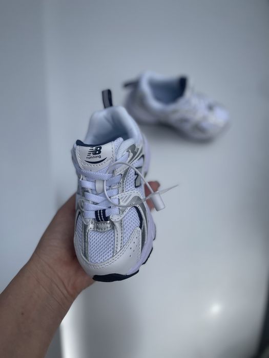 Дитячі кросівки New Беленс 530 White Silver Navy р.26-35