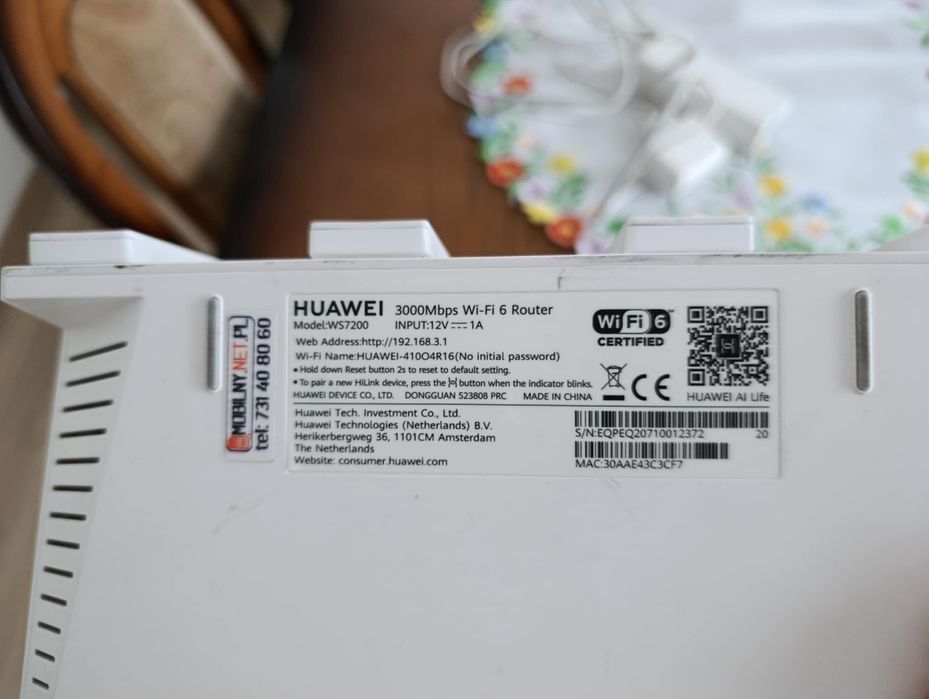 Huawei 5G antena z routerem bez simlocka