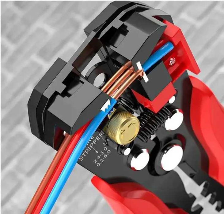 Alicate Descarnador Automático e Crimpador Terminais – Novo