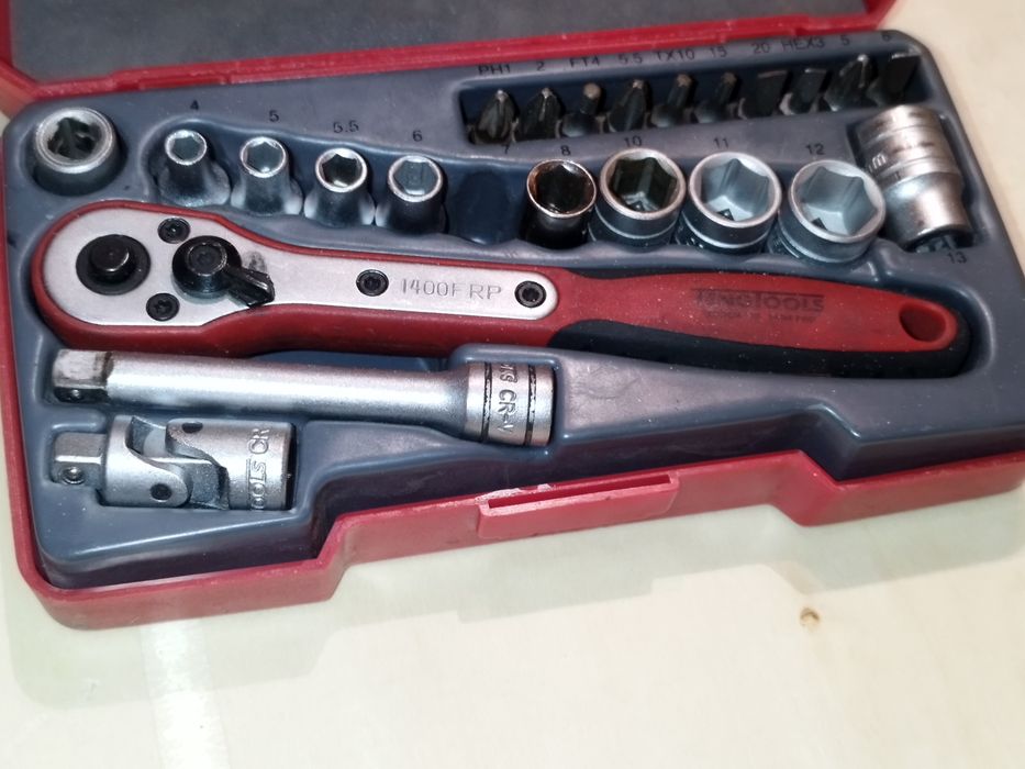 Zestaw kluczy nasadowych teng tools