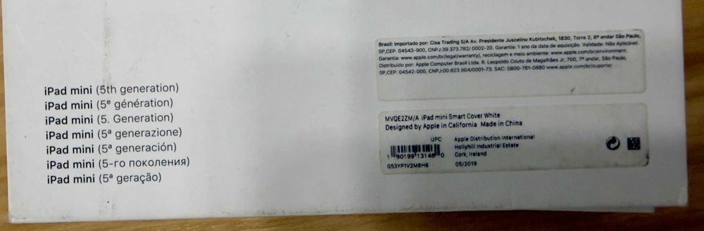 iPad mini 4/5 Smart Cover ОРИГІНАЛ!