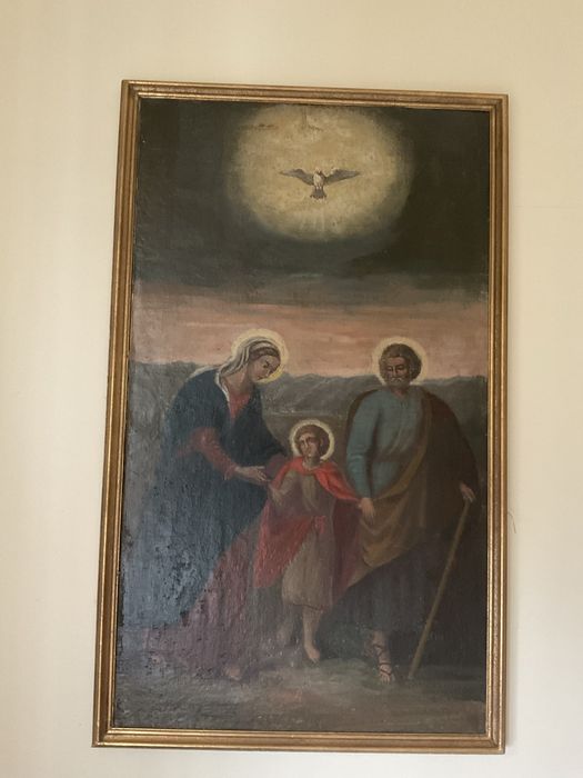 Pintura oleo arte sacra