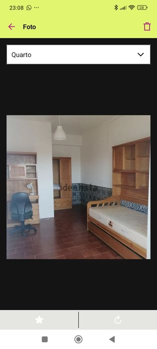 Quarto para arrendar no centro de Santarém