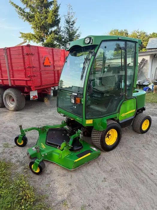 Traktorek kosiarka John Deere 1585 klima jak Kubota nośnik narzędzi