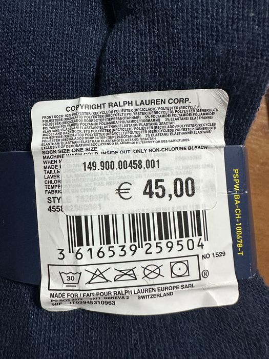 Носки Polo Ralph Lauren.