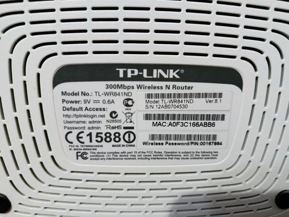 Modem TP-Link TL-WR841ND