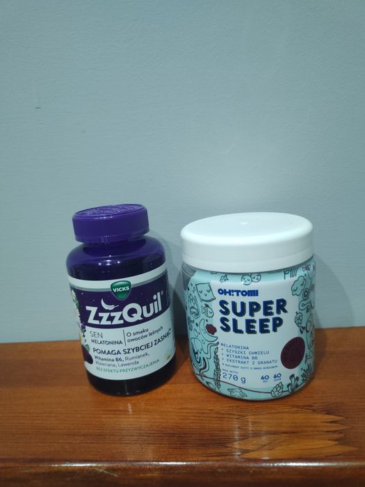 Żelki z melatoniną na sen ZzzQuil Natura Super sleep
