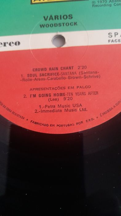 Discos vinil anos 70 Woodstock (Reservado)