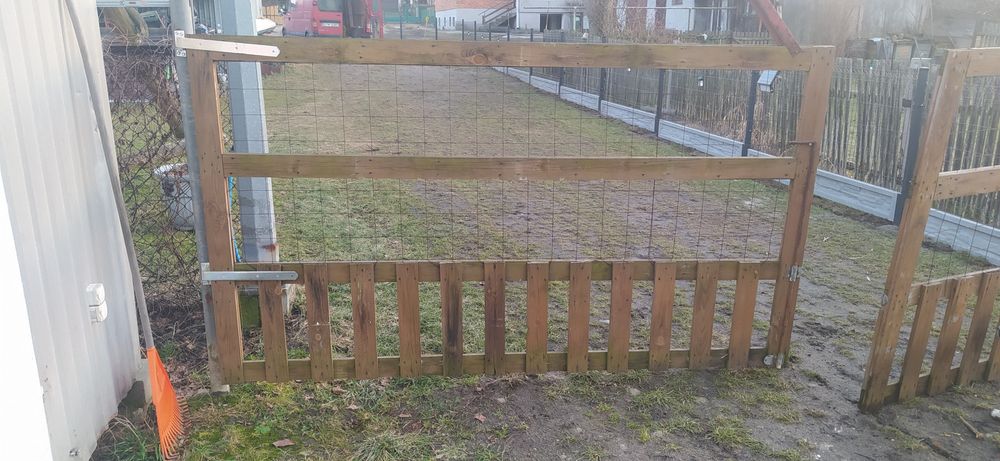 Brama budowlana tymczasowa