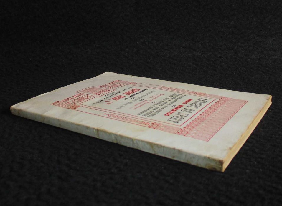 Livro Apontamentos e Recortes sobre Football Association Cosme Damião