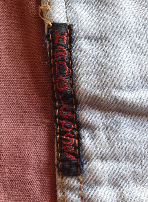 Calções de ganga marca Hang Loose, Nº 40, modelo RARO - made in Brazil