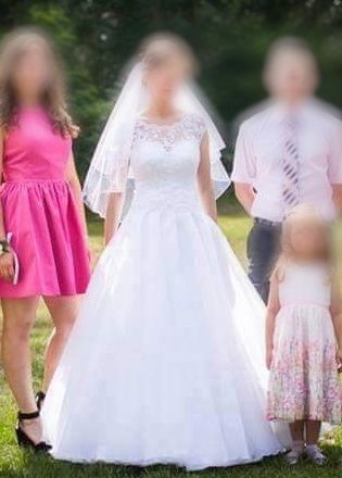Suknia ślubna księżniczka Sarah biała