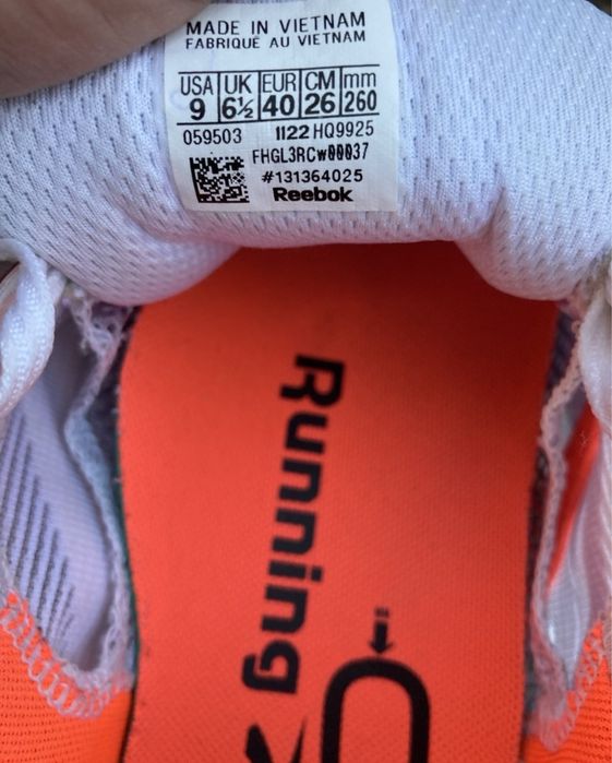 Reebok floatride energy 5 оригінал фірмові жіночі кросівки бігові 40р.