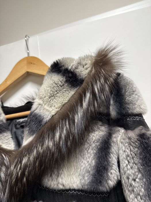 Futro z szynszyla - esencja luksusu! Piekne, miekkie… z paskiem