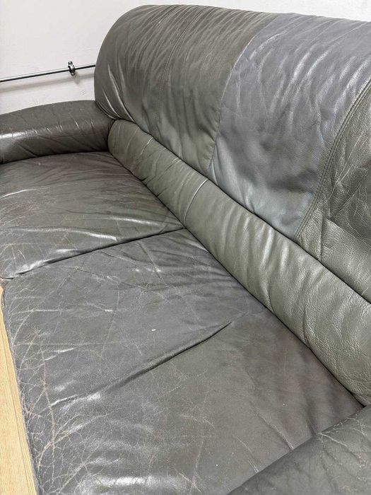 Sprzedam 2 skórzane kanapy. Wymiary ok. 182×94 cm każda.