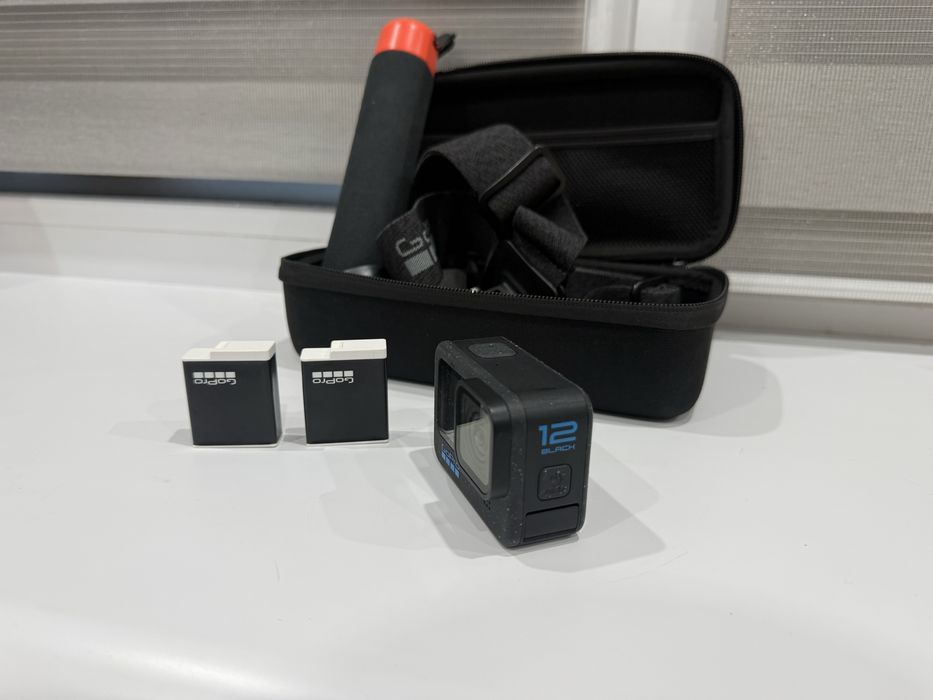 GoPro Hero 12 Black, максимальный комплект, новая