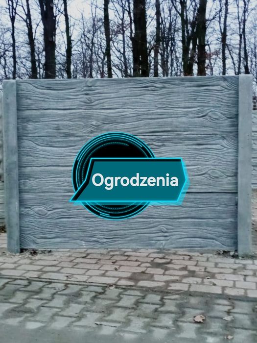 Ogrodzenia betonowe montaż płoty beton ogrodzenie