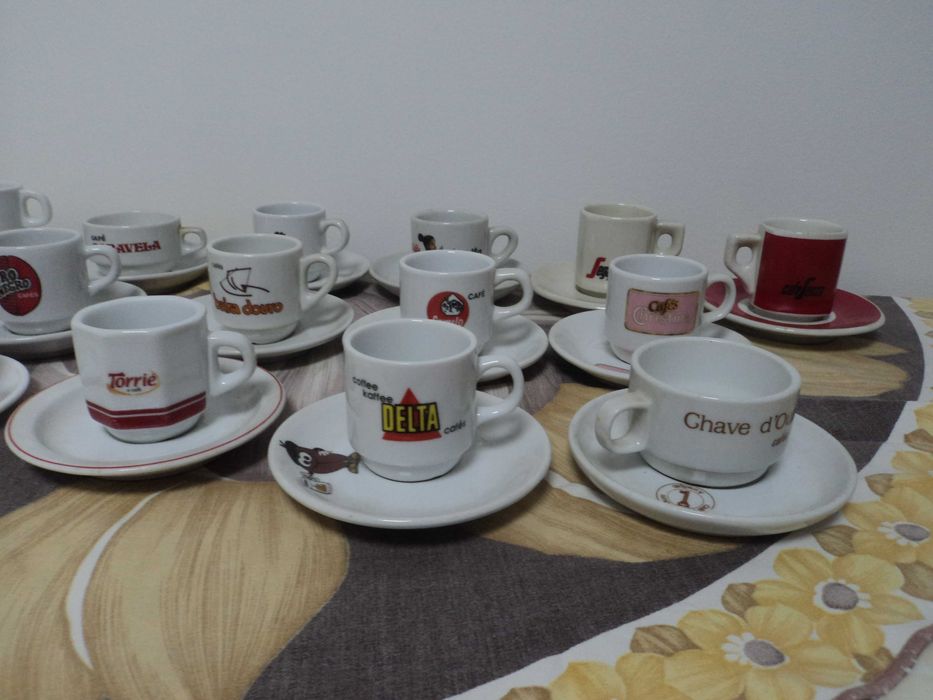 chavenas de cafe de coleçao