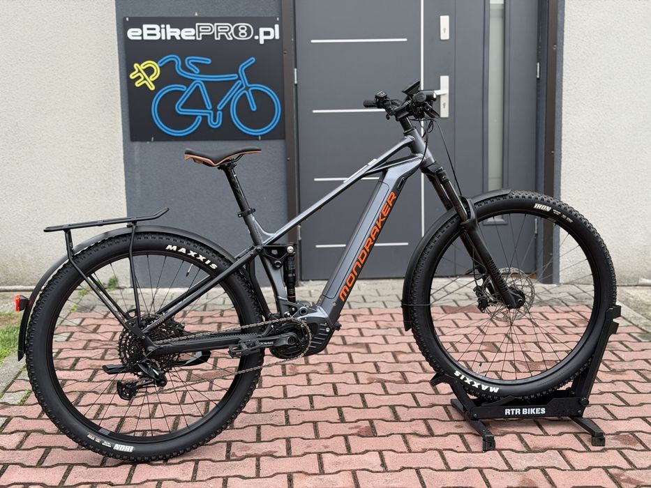Raty 0%, 12m-cy gw. MONDRAKER [L] CHASER X, BOSCH 625Wh, 2km 29" (743)