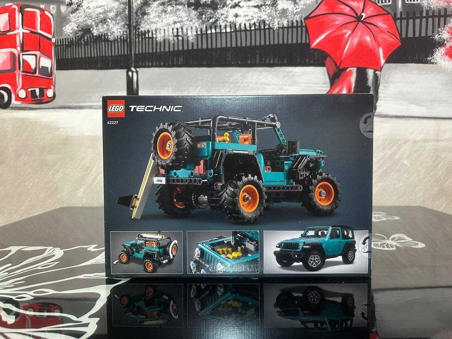 Конструктор LEGO Technic 42227 Позашляховик Jeep Wrangler Rubicon