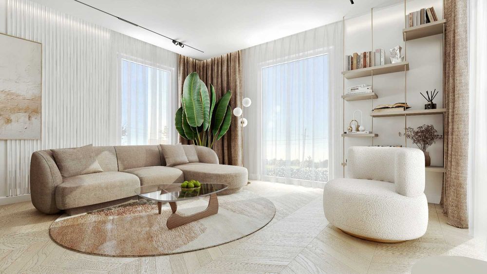 Mieszkanie 70,53 m² – nowa Kamienica Rybitew 3 – Pułtusk - Widok 2