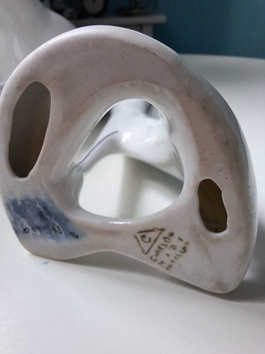 Lisek siedzący figurka Ćmielów New Look PRL