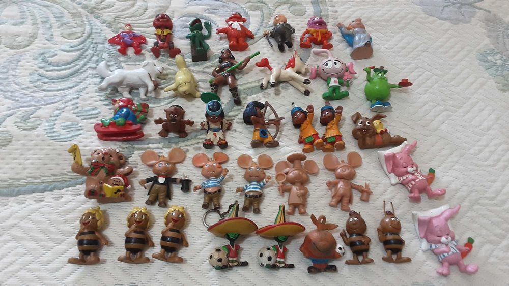 Bonecos pvc maia borges vários