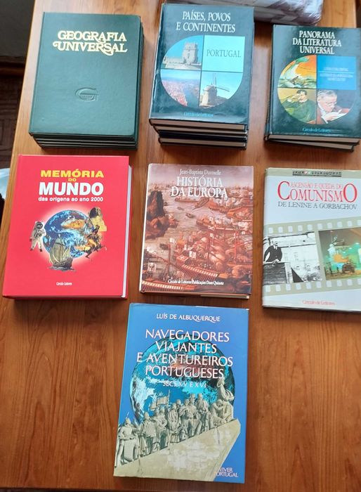 Vários livros do circulo de leitores