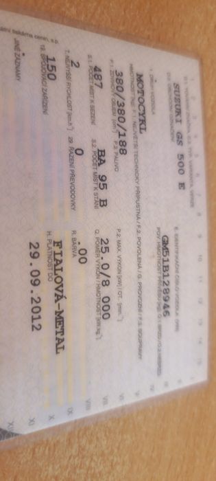 Suzuki GS500  Бойовому Стані