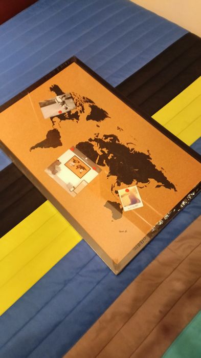 Quadro: "Mapa Mundo"