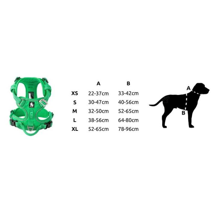 Szelki dla psa Truelove Front Line Premium S zielone