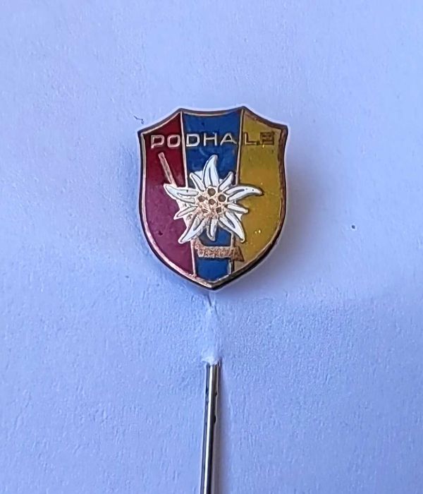 przypinka igła Podhale Nowy Targ emalia
