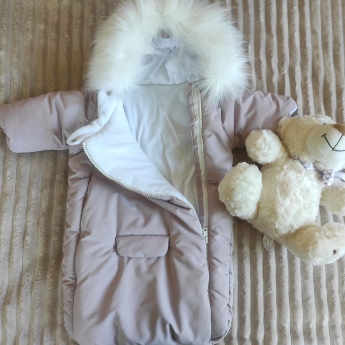 Зимовий конверт-комбінезон