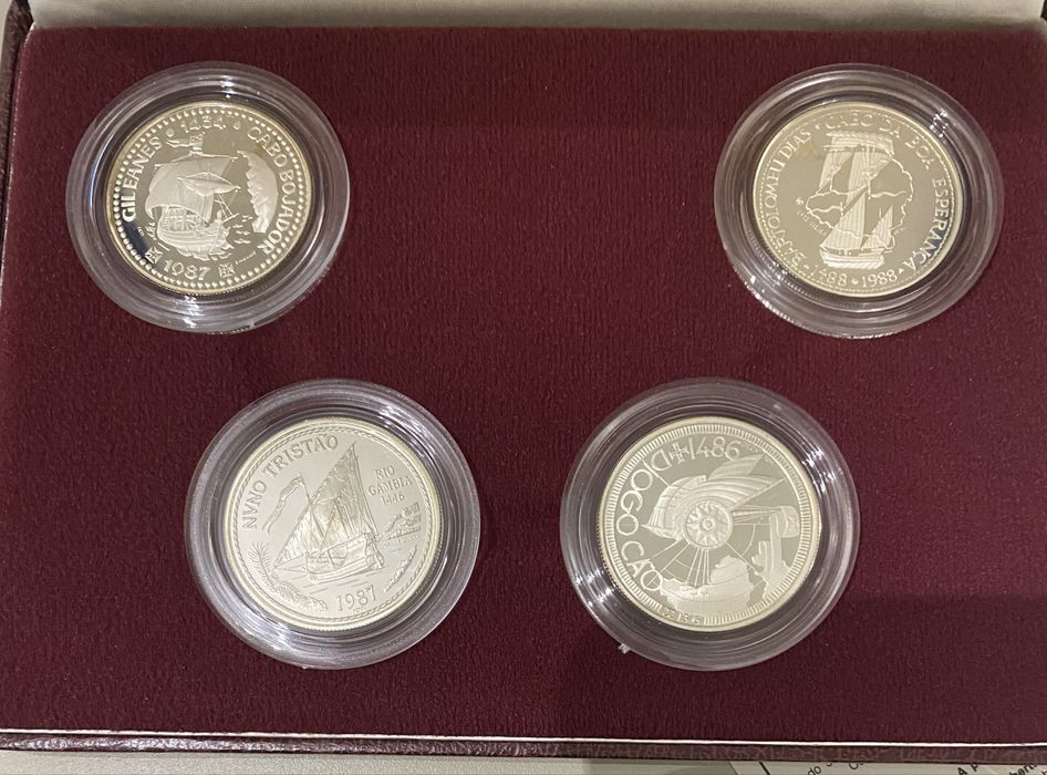 Moeda Descobrimentos ( Série I ) Prata Proof