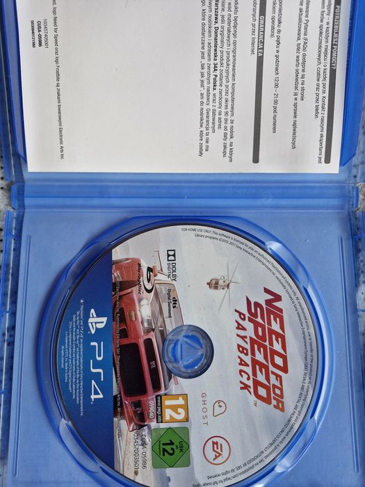 Need For Speed Payback gra na PS4