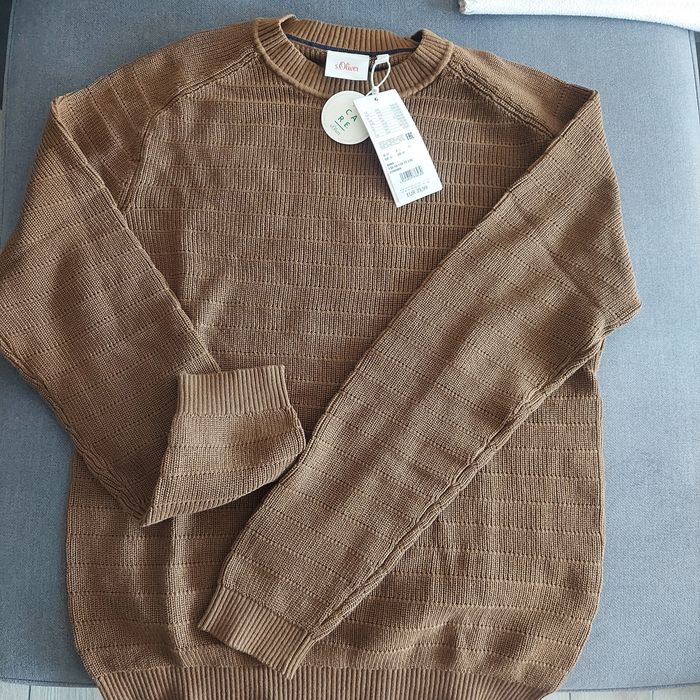 Sweter dzianinowy męski