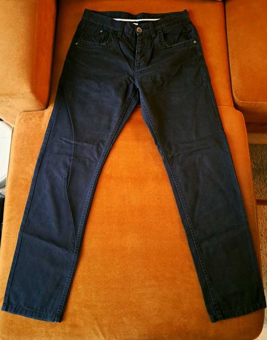 Do sprzedania używane czarne spodnie męskie BIG STAR W30