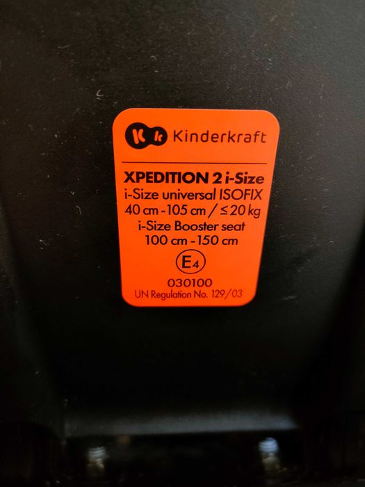 Cadeira auto Kinderkraft XPEDITION 2 i-Size