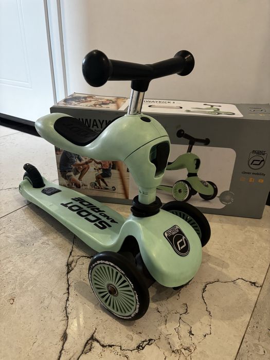 Hulajnoga scoot and ride zielona