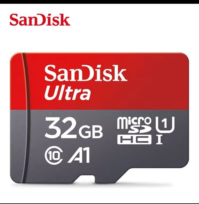 Карта пам'яті MicroSD (32, 64, 128 GB) Class 10