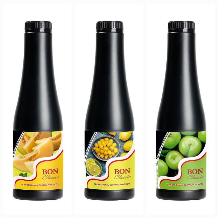 Фруктове пюре Black Line 1,2 кг для коктейлів, десертів, лимонадів