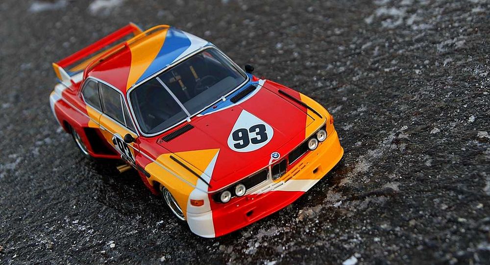 BMW 3.0 CSL Art Car #93 Le Mans 1975 - Minichamps