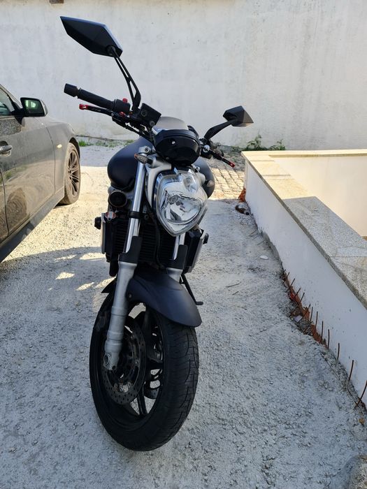 Yamaha fz6 com kit malas