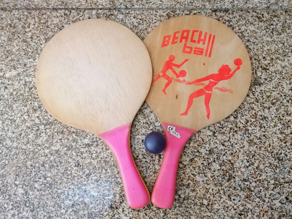 Raquetes com bola