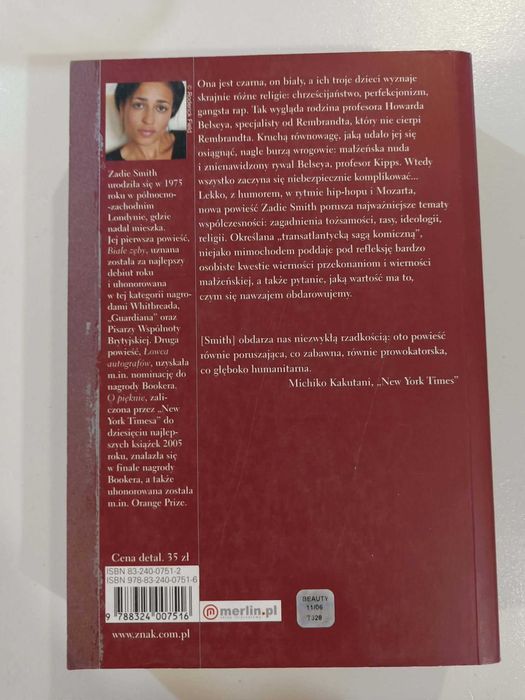 O pięknie - Zadie Smith