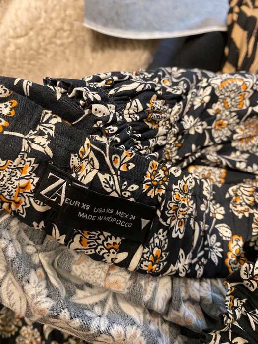 Spódnica w kwiatowy print ZARA